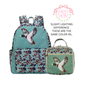 Camo Duck Backpack + Optional Lunch Box