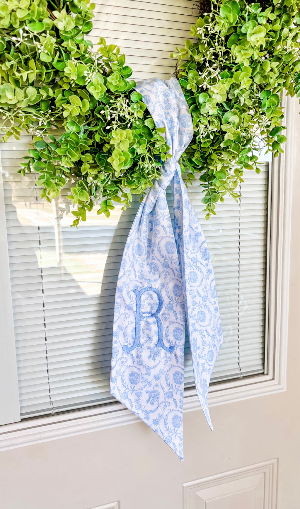 Wreath Sash