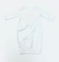 Picot Trim Baby Gown