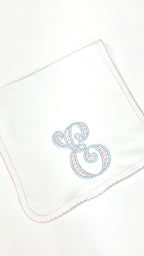 Picot Trim Burp Cloth